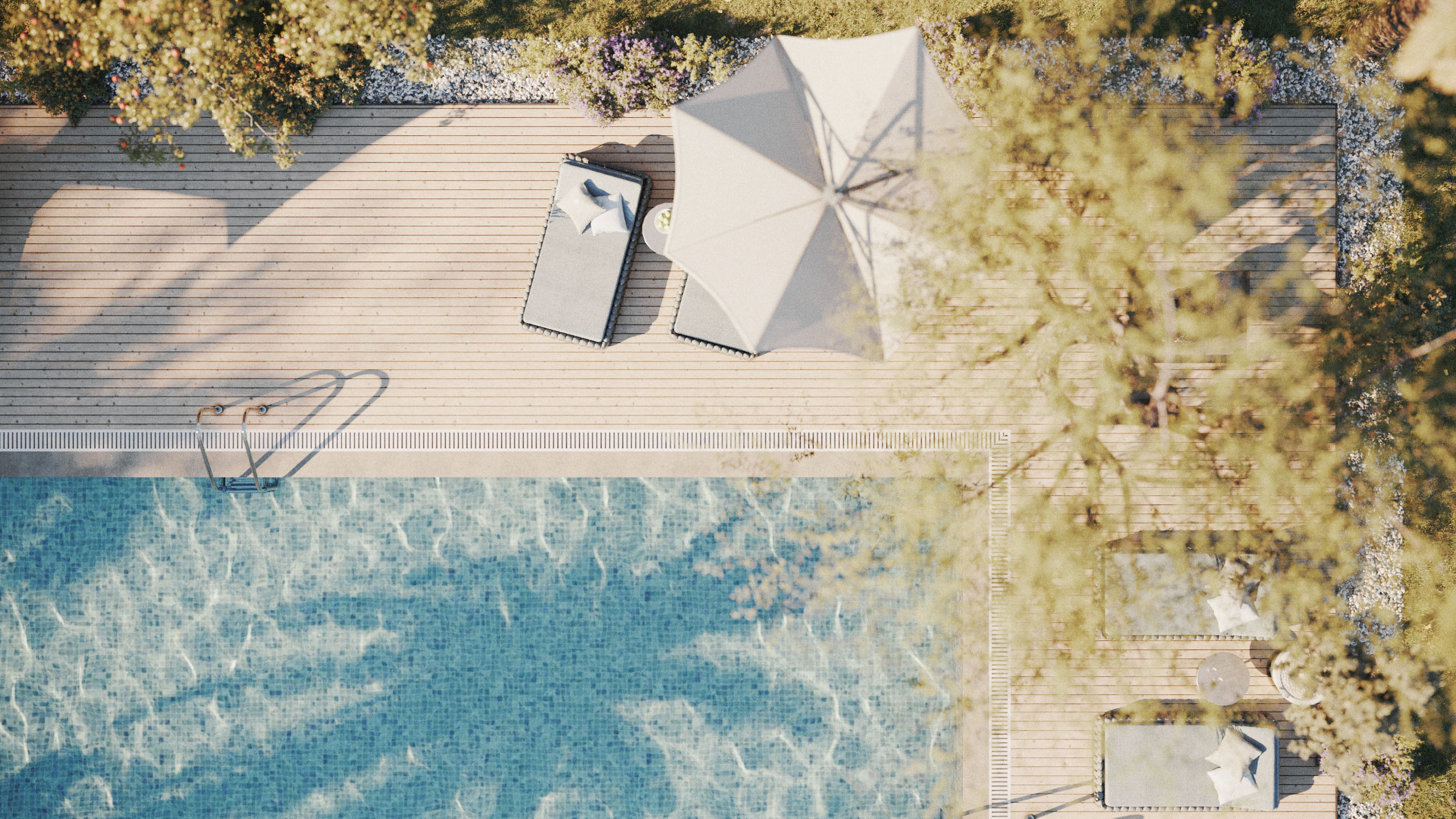 PUS Modern Villa Konsepti - Özel Çatı & Cephe Tasarımı Dış Mekân Görselleştirme
